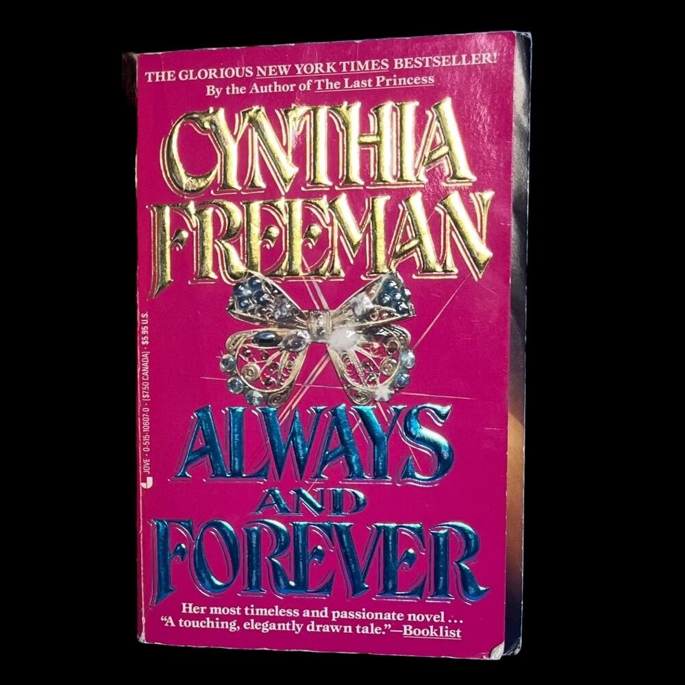 Always and Forever by Cynthia Freeman‎ Paperback 1990 Jove Novel Romance Drama